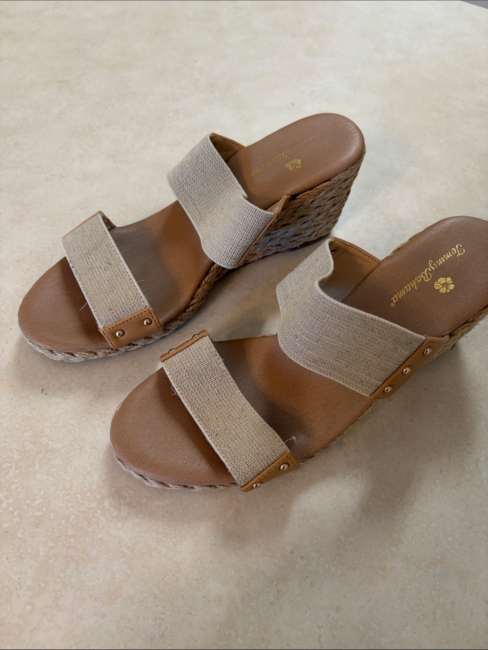 Tommy Bahama Wedge Slide Sandals